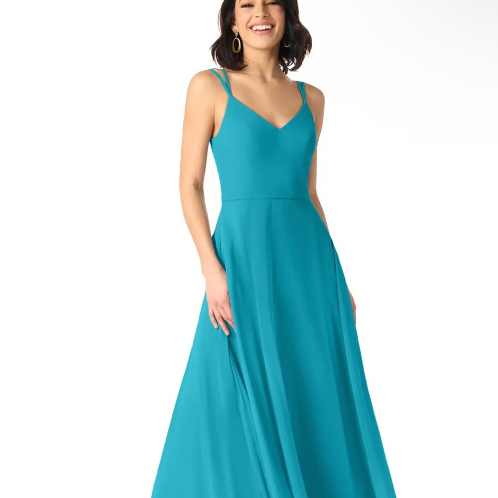 Elegant Jade Bridesmaid Dress